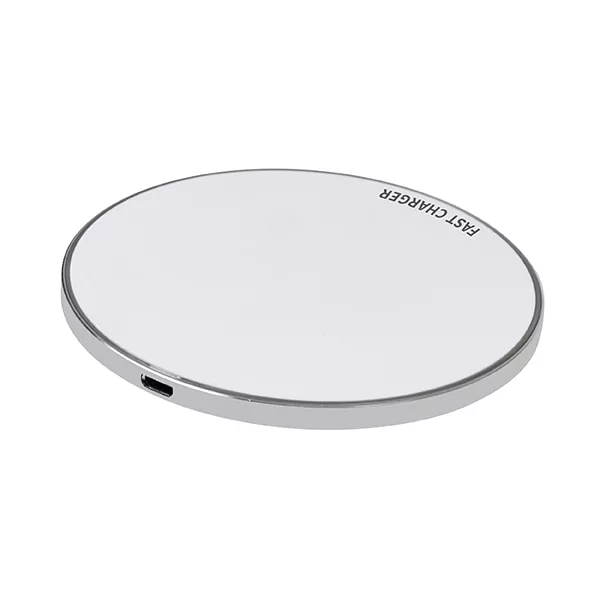 משטח טעינה אלחוטי ממותג 10W עם תאורת לד - דגם אלקטריסיטי – תמונה 3