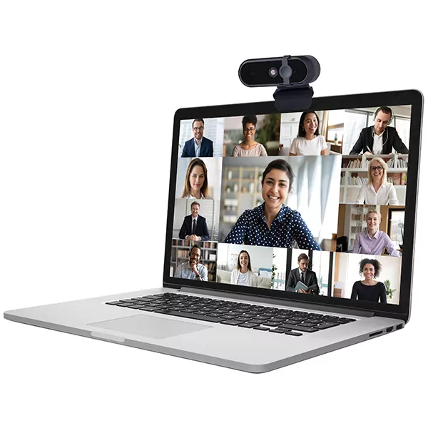 מצלמת רשת Full HD 1080P למחשב עם מיקרופון מובנה ותריס פרטיות