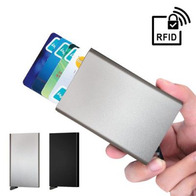 ארנק שולף כרטיסי אשראי 'קרדיט' עם הגנת RFID
