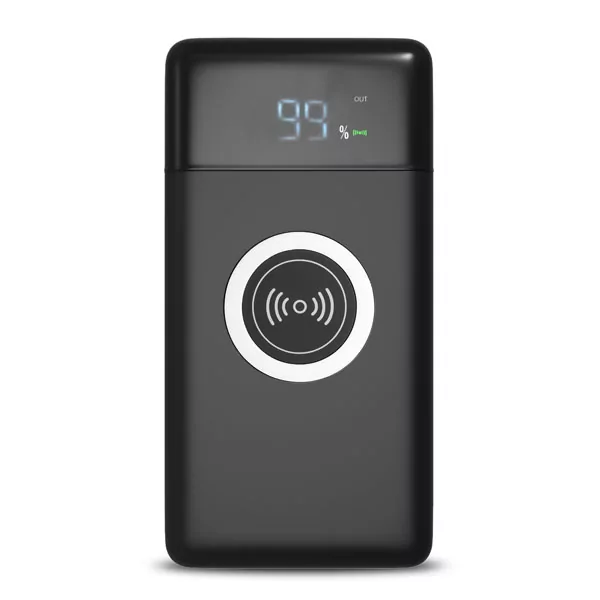 פאוורבנק אלחוטי 10,000mAh עם צג דיגיטלי - דגם גולט – תמונה 3