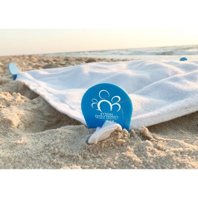 קליפסים למגבת חוף - מארז 4 יחידות