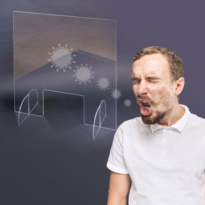 מסך הפרדה שקוף איכותי לעסק