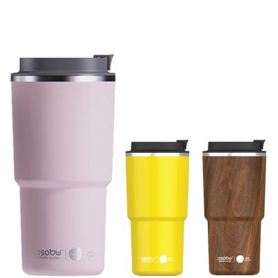 ספל תרמי נירוסטה 650 מ"ל מבית ASOBU