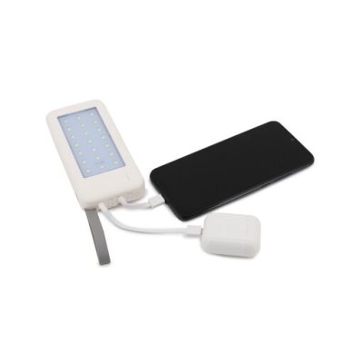 פאוור בנק מתכתי 10,000mAh עוצמתי עם טעינה אלחוטית