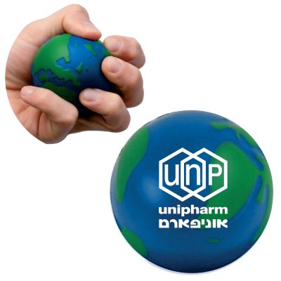כדור לחץ Stress Ball בצורת כדור הארץ