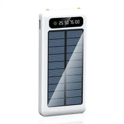 מטען נייד סולארי 10,000mAh עוצמתי עם 4 יציאות טעינה
