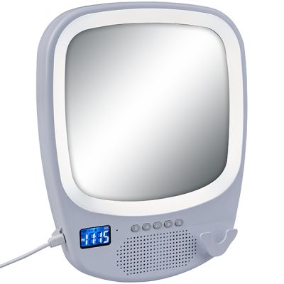 מראה חכמה לאמבטיה עם רמקול Bluetooth ותאורת LED