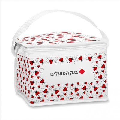 צידנית אוכל אישית 6 ליטר בעיצוב אישי - הדפסה צבעונית מלאה