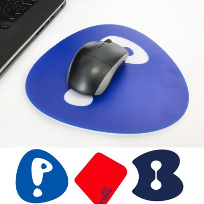 משטח עכבר צורני בעיצוב אישי עם לוגו חברה