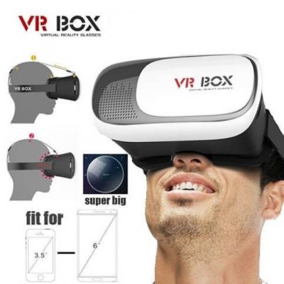 משקפי מציאות מדומה VR BOX עם שלט בלוטות'