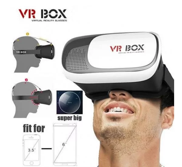 משקפי מציאות מדומה VR BOX עם שלט בלוטות'