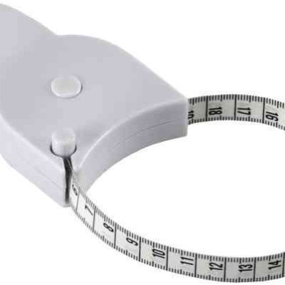 סרט מדידה לחישוב BMI ומדידת היקפים - דגם סלים