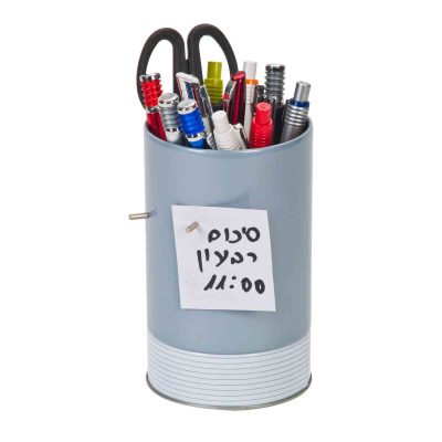 מעמד שולחני מעוצב ממתכת בצורת לוח מודעות - דגם ניפון