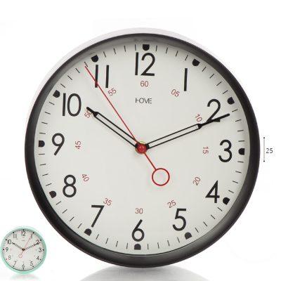 שעון קיר רטרו מעוצב 25 ס"מ